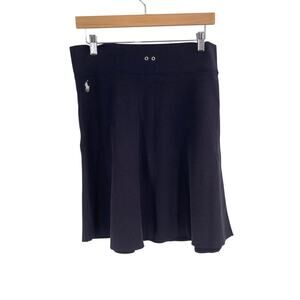 Ralph Lauren Sporty Navy Blue Y2K Cotton Skirt Women’s Medium Tennis Clueless